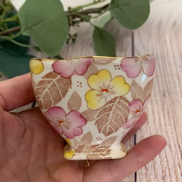 Royal Winton vintage small floral dish - Picture 3 of 9